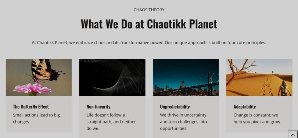Chaotikk Planet website