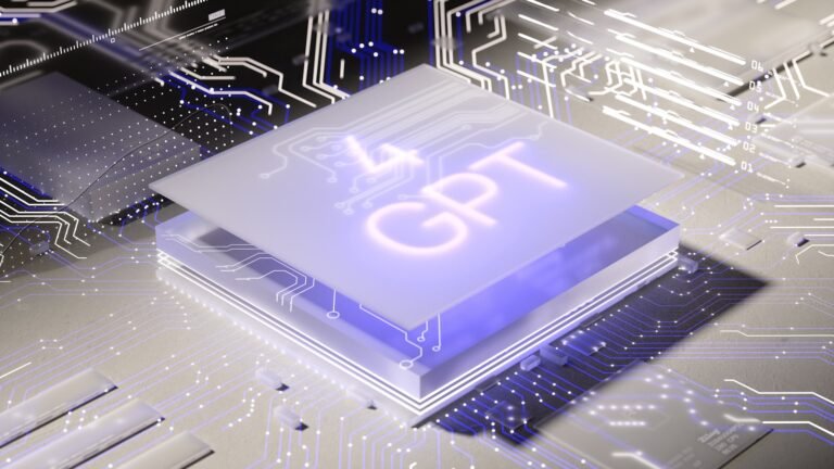 a computer chip with the word gat printed on it, Adopt Artificial Intelligence in Sustainable Business